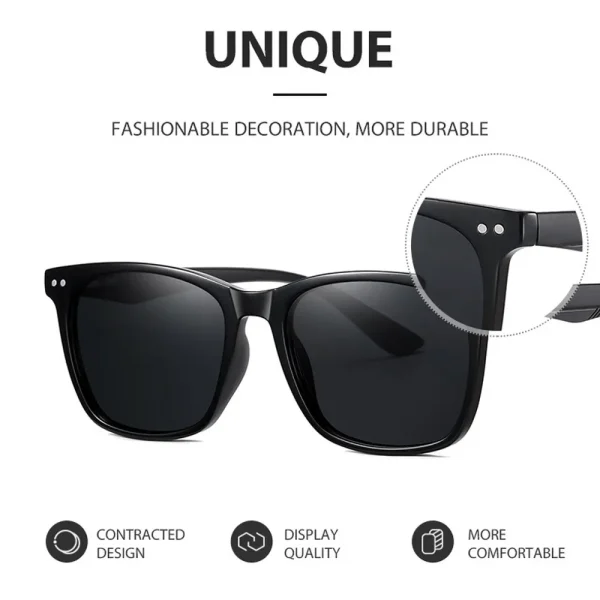 Sunglasses For Men Women Fashion Brand Polarized Uv400 Lens 2023 Luxury Sun Glasses Outdoor Driving Vintage 2