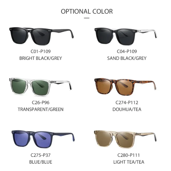 Sunglasses For Men Women Fashion Brand Polarized Uv400 Lens 2023 Luxury Sun Glasses Outdoor Driving Vintage 3