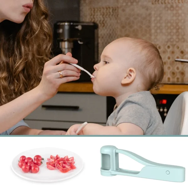 Tomato Slicer Cutter Grape Tools Cherry Fruit Salad Splitter Artifact For Toddlers Small Kitchen Accessories Cut 2