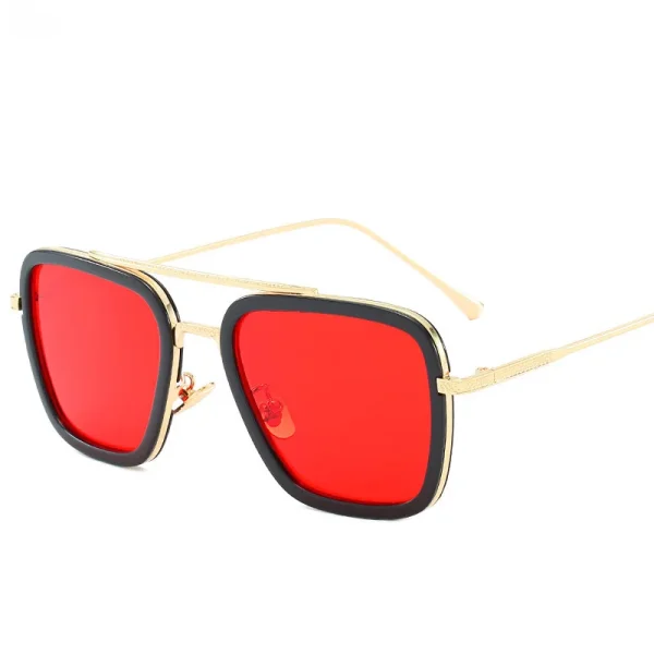 Tony Stark Glasses Men Women Sunglasses Iron Man Eyewear Steampunk Sun Glasses Male Goggles 4