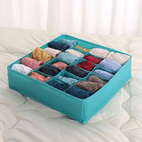 Underwear Bra Socks Storage Box Cabinet Drawer Organizer Socks Scarf Underwear Organizer Box Wardrobe Clothing Storage 4