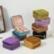 Velvet Jewelry Box For Women Necklace Ring Earrings Organizer Holder Travel Portable Zipper Square Jewelry Storage