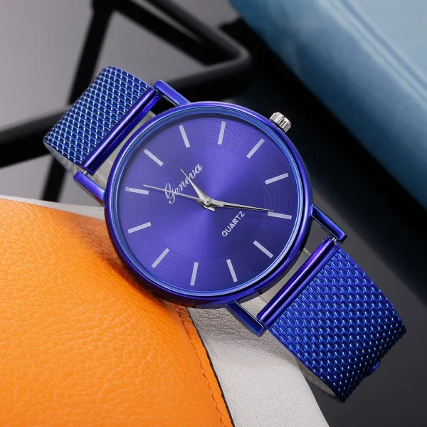 Watch For Women Stylish Relogio Quartz Watch Woman S High End Blue Glass Life Waterproof Distinguished 3