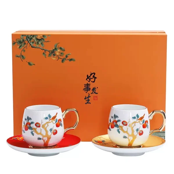 Wedding Gift Coffee Cups As A Gift For Your Best Friend Small Cup Ruyi Tea Cup 4