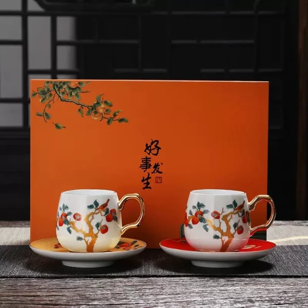 Wedding Gift Coffee Cups As A Gift For Your Best Friend Small Cup Ruyi Tea Cup