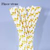 25pcs-straw