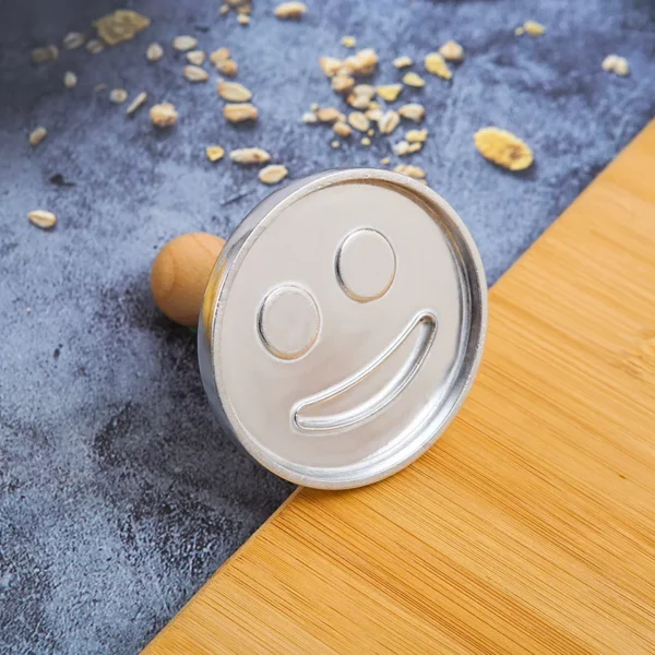 Zinc alloy edge flower biscuit mould dim sum cake smiley face cake mould cake cutter baking 3