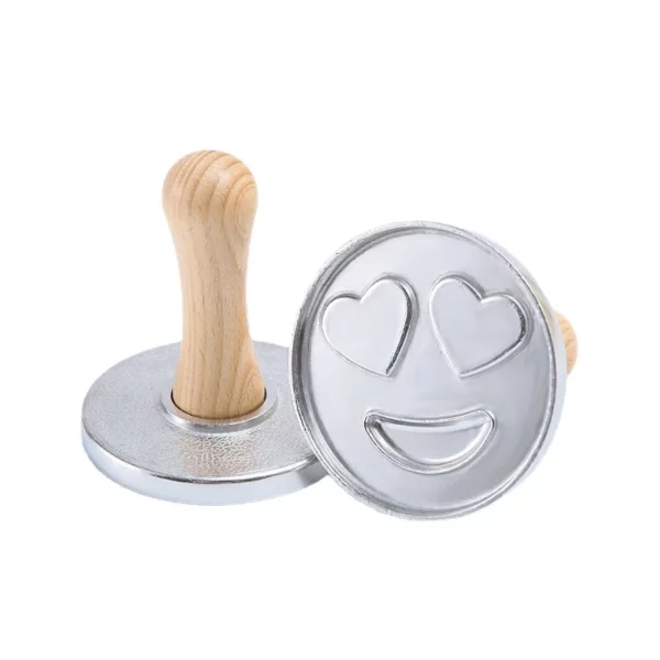 Zinc alloy edge flower biscuit mould dim sum cake smiley face cake mould cake cutter baking 4