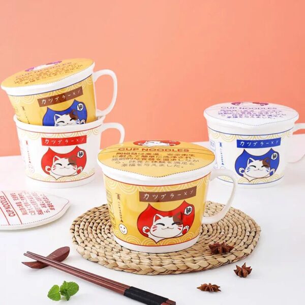 Cat noodle Cup bowl