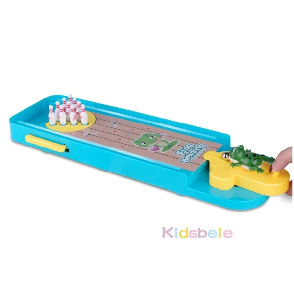 Kf H7277a3fb655f47a8af600e1d6fc84fdfq Mini Desktop Bowling Game Toy Funny Indoor Parent Child Interactive Table Sports Game Toy Bowling Educational