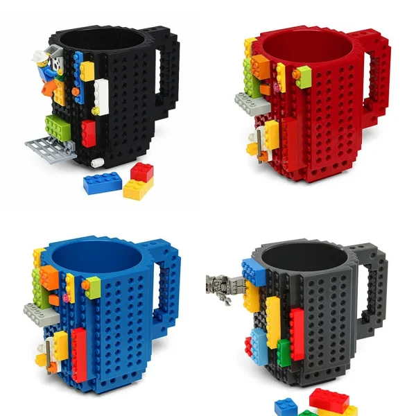 Kf Htb12h6fxidxk1rjy1zcq6ygexxam 1pc Build On Brick Mug Building Blocks Coffee Cup Diy Funny Block Mug Portable Drinkware Drinking