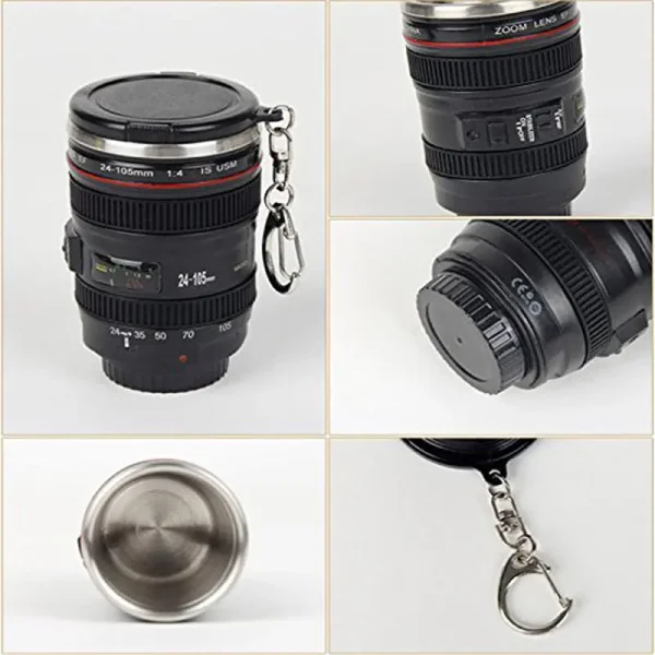 Kf Htb1duamfttybenjy1xdq6xxyvxar 60ml Mini Slr Camera Lens Mug Plastic Coffee Mug With Keychain Portable Travel Wine Cup Stainless