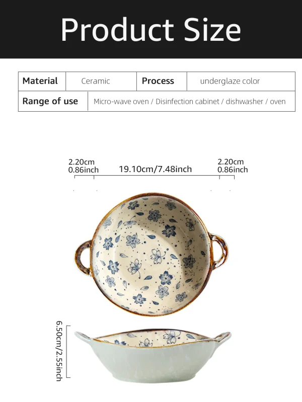 Kf s218c368123c24be4803592a165cd014f3 7 5inch japanese household noodle bowl ceramic soup bowl with handle salad pasta bowl kitchen tableware