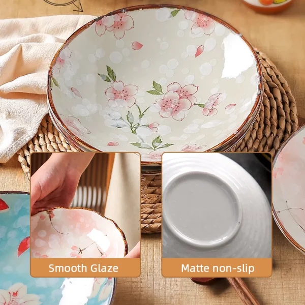 Kf s3aad0200fe11489aa4a91ead22988122i 7 4inch ceramic dinner plates japanese retro deep round plate dinner plates pasta plate kitchen tableware