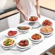 Dining Table Rotating Food Tray Foldable Space Saving Dish Outdoor Family Picnic