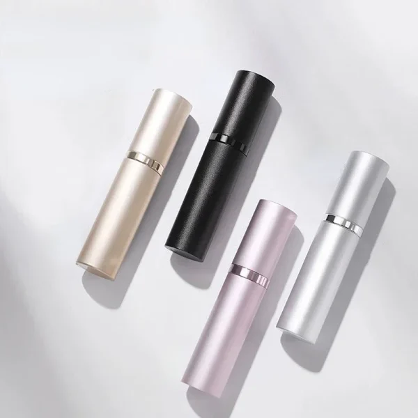 Kf S7643f50c96244b6ca554b7ba90e3505dn 5ml Mini Bottom Filling Perfume Spray Dispenser Bottles Cosmetic Refillable Spray Atomizer Portable Liquid Container Bottle