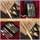 1Set Stainless Steel Flatware Set Sturdy Elegant Mirror Polish Tableware Dining Utensils