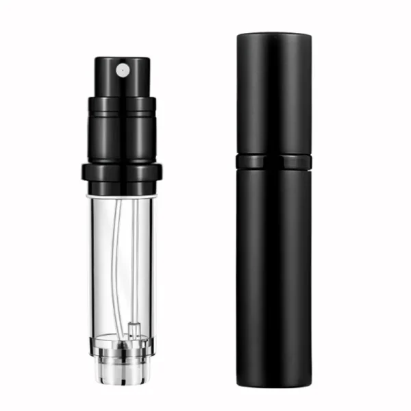 Kf Sa1f7141c4cd24e8680ef3a3ef64aa43dl 5ml Perfume Atomizer Portable Liquid Container For Cosmetics Traveling Mini Aluminum Spray Alcochol Empty Refillable Bottle