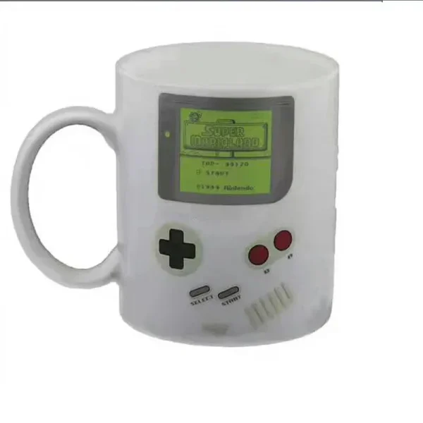 Kf Sbc21116f3fd745d3a4d4e305d1ae74145 Game Console Thermochromic Ceramic Coffee Mug Water Cups Drinkware