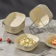 8-Piece Set Of Small Plates With Bone Spitting Dishes - Creamy Style