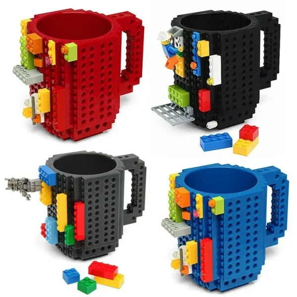 Kf Sf48b6bf599f446c6bfca1c778d62b1f3i 350ml Creative Milk Mug Coffee Cups Creative Build On Brick Mug Cups Drinking Water Holder Building