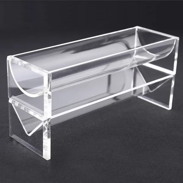 1pc Acrylic Cracker Holder Clear Rectangular Crackers Server Food Tray Cookie Display Stand For Serving Snacks 1