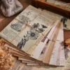30sheets vintage inspiration scrabooking papers for diy decorating paper memo journal scrapbook handmake material craft supplies