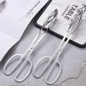 Buffet Tongs Stainless Steel Buffet Party Catering Serving Tongs Food Serving Cake Salad Bread Tongs Kitchen