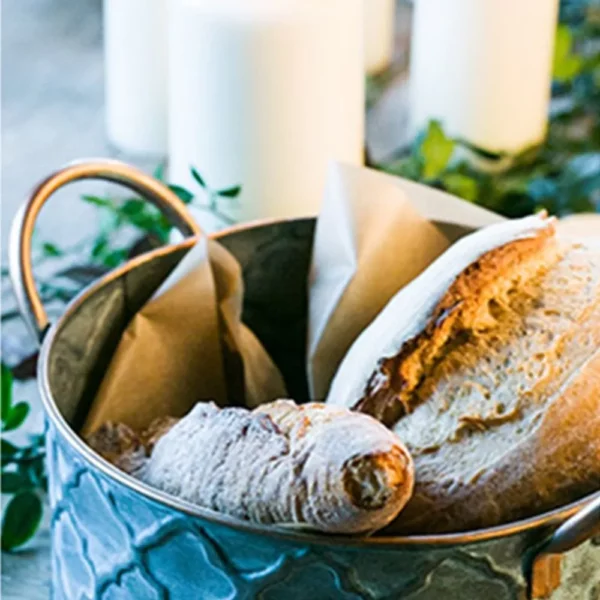 Retro metal bread basket storage tray kitchen gardening dessert basket pastry box fruit container home decoration 4