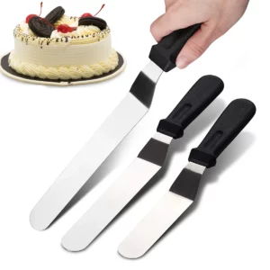 Anaeat 1pc Stainless Steel Cake Spatula Butter Frosting Frosting Knife Smoothing Kitchen Pastry Cake Decoration Tool