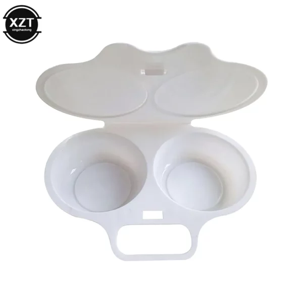 Food Grades Plastic Microwave Cooking Eggs Steamer Convenient Kitchen Cooking Mold Egg Poacher Kitchen Gadgets Fried 1