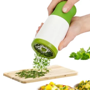 Lmetjma Manual Vegetable Grinder Stainless Steel Pepper Grinder Parsley Chopper Kitchen Utensils Kcbi121604