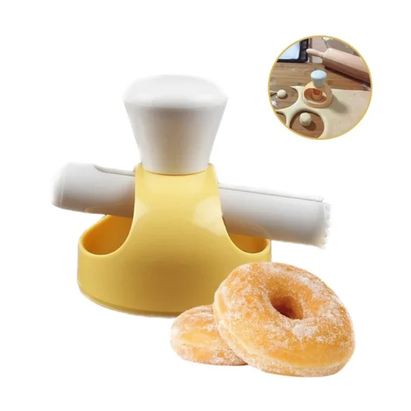 Diy Creative Donut Mold Doughnuts Cooking Cutter Desserts Bread Cutting Maker Cake Decorating Tools Kitchen Baking