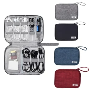 Digital Storage Bag Usb Data Cable Organizer Portable Waterproof For Electronic Devices Earphone Line Charger Plug