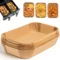 Disposable Air Fryer Paper Non Stick Kitchen Baking Airfryer Mat Oilproof Micro Wave Barbecue Pad Baking