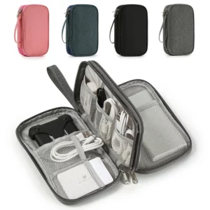 New Double Layers Storage Bags For Cable Cord Travel Organizer Bag Cable Storage Organizers Pouch Carry